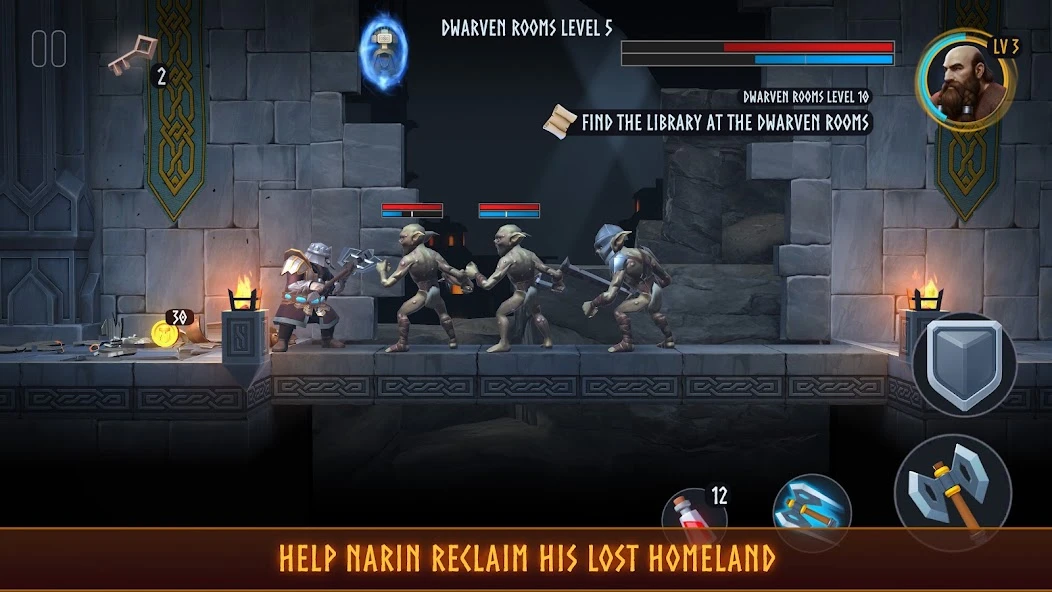 Narin – Secrets of Dwarvenia APK screenshot 3