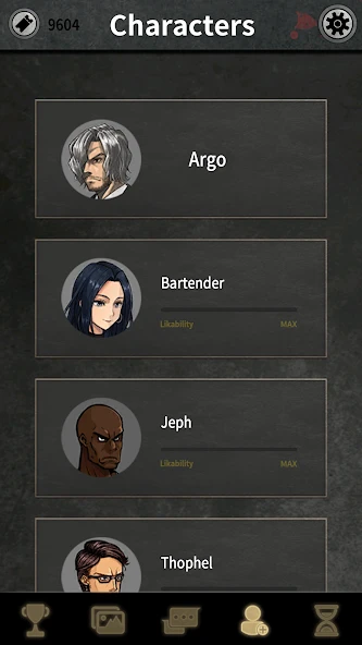 Argo's Choice: Visual novel, noir adventure story screenshot 4