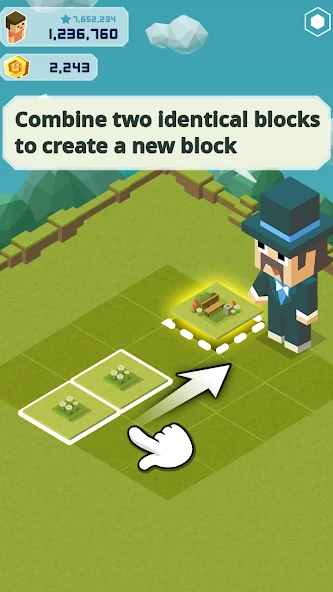 2048 Tycoon: World Theme Park screenshot 1