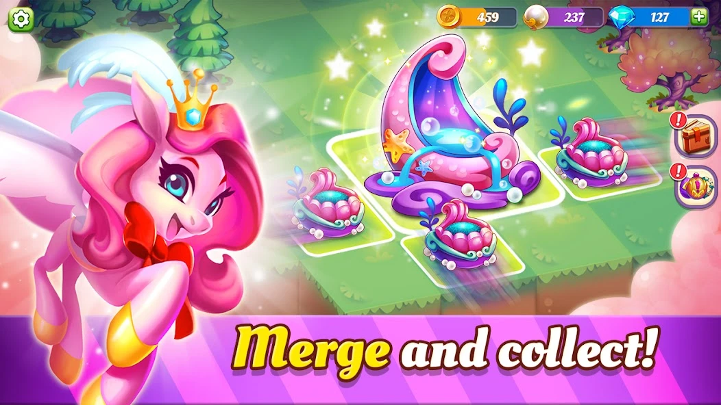 Wonder Merge - волшебные игры в слияние и сбор screenshot 1