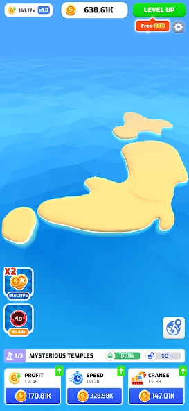 Idle Island Inc screenshot 4