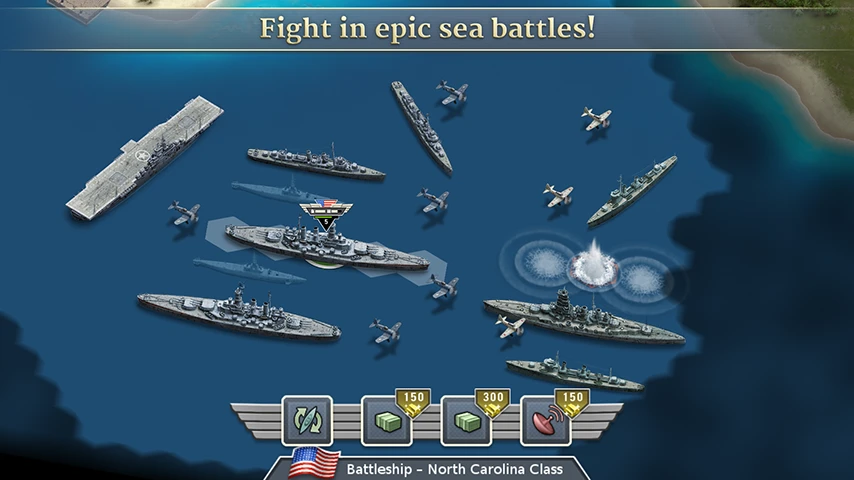 1942 Pacific Front - a WW2 Strategy War Game screenshot 3