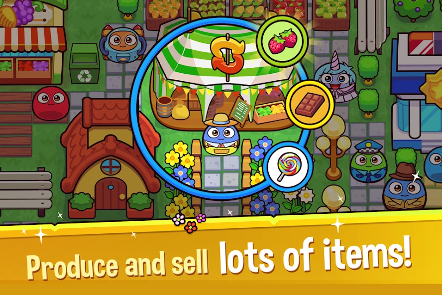 Download My Boo Town - City Builder (MOD, coins/gems) 1.6.1 screenshot 5