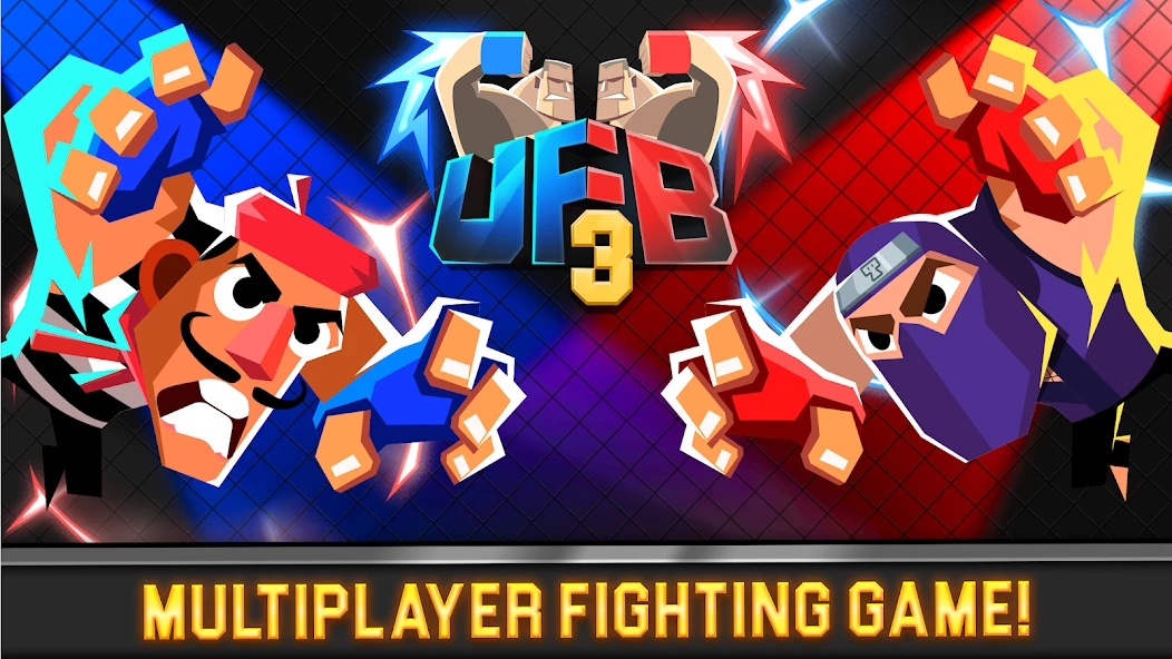 UFB 3: Ultra Fighting Bros - 2 Player Fight Game screenshot 1