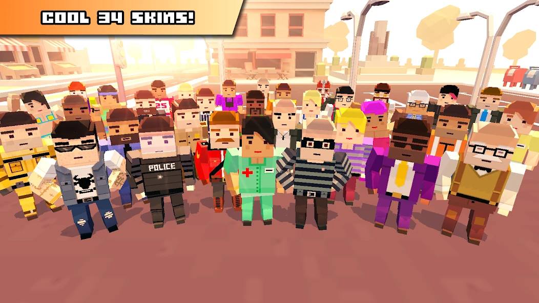Blocky Car Racer screenshot 4