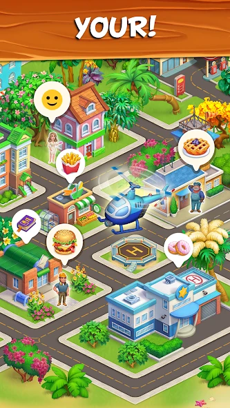 Cartoon city: Farm to village screenshot 2