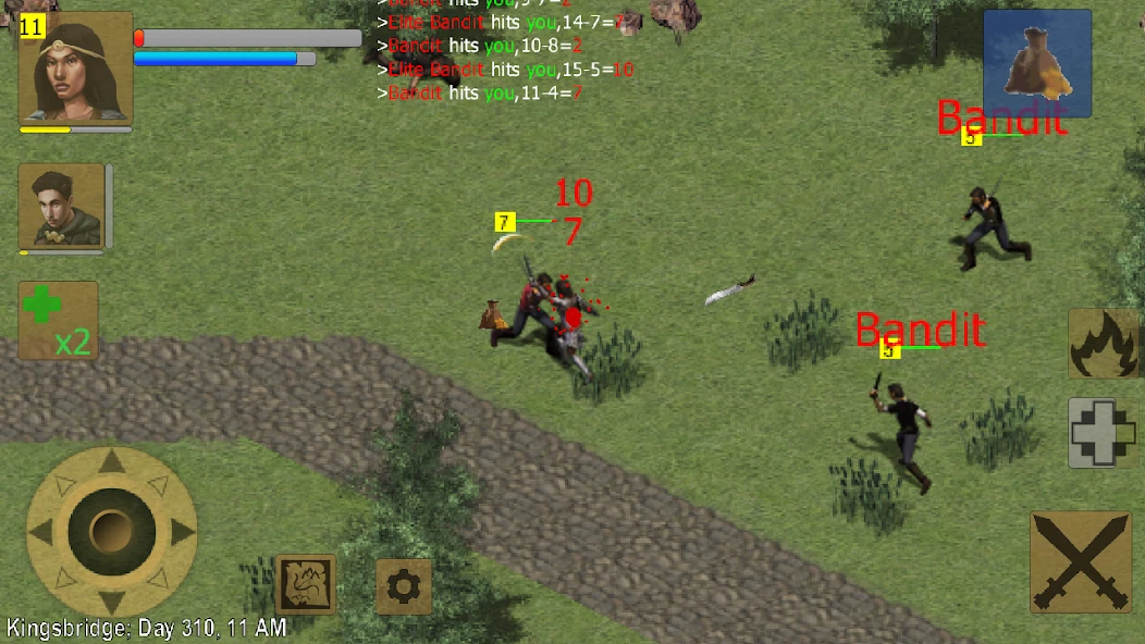 Exiled Kingdoms RPG screenshot 4