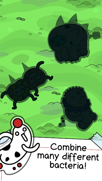 Bacteria Evolution - Merge and Create Germs screenshot 3