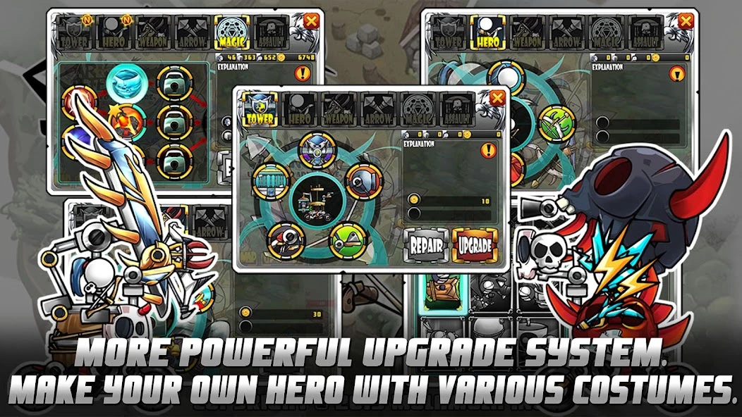 Download Cartoon Defense 5 (MOD, unlimited money) 1.2.1 screenshot 5