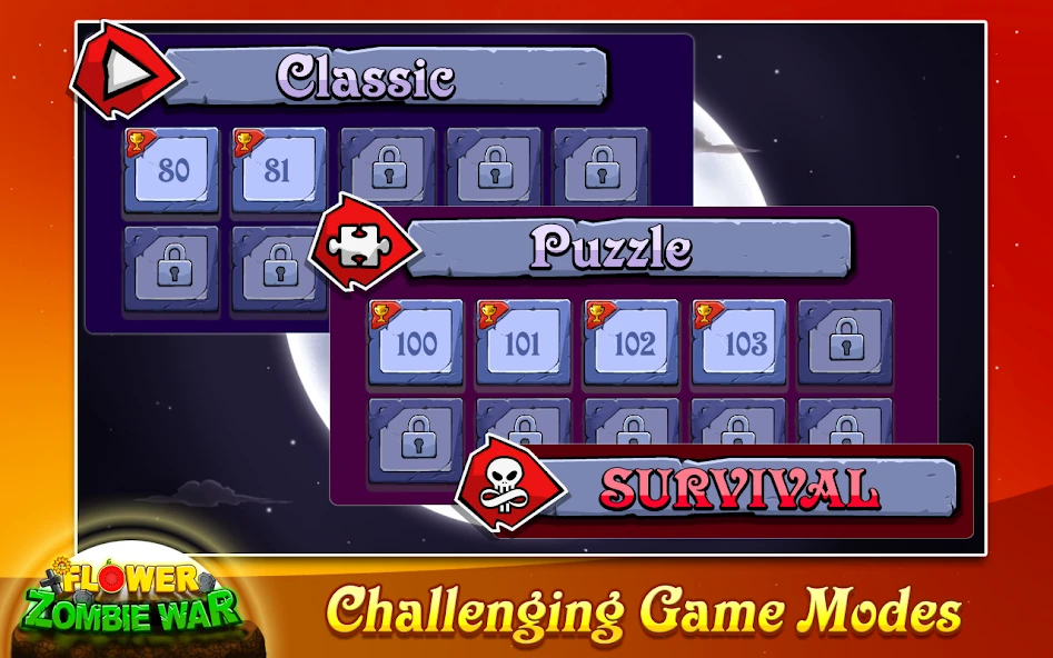 Flower Zombie War screenshot 5