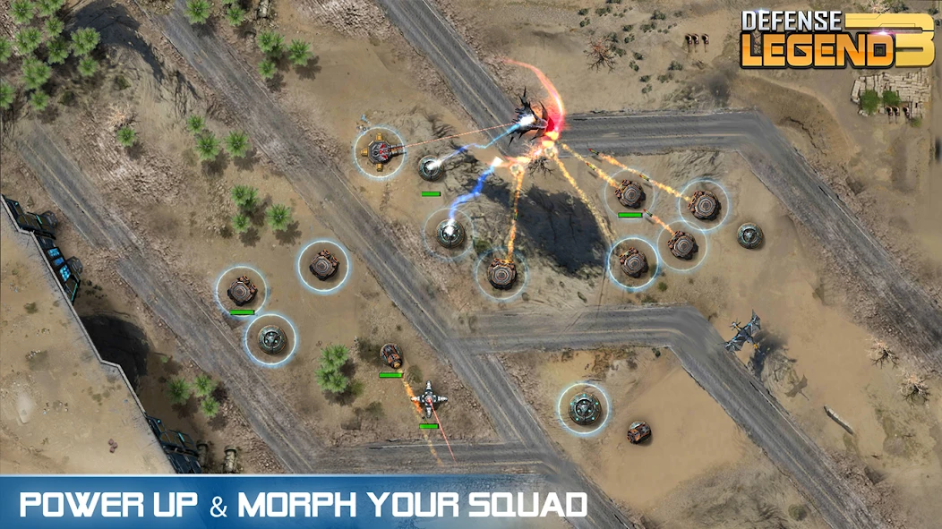Defense Legend 3: Future War screenshot 1