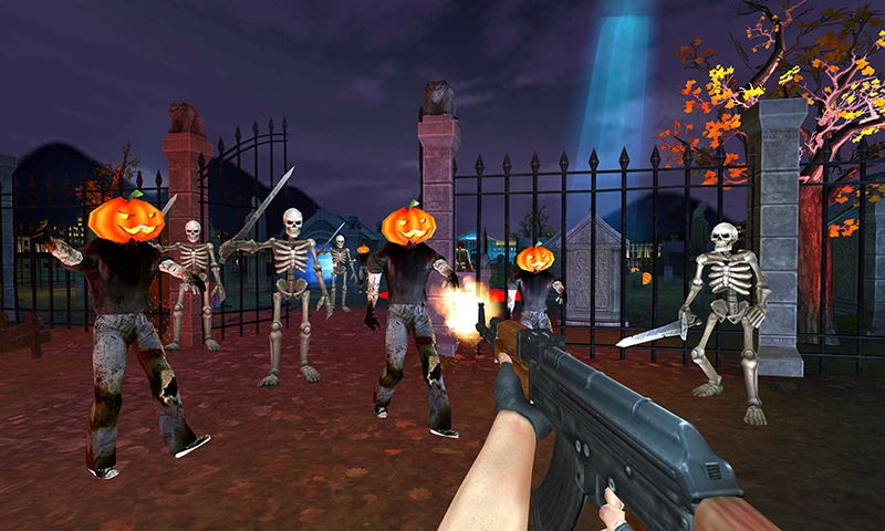 Dead Zombie Shooter - Graveyard fighting screenshot 2