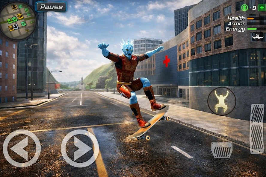 Snow Storm Superhero screenshot 3