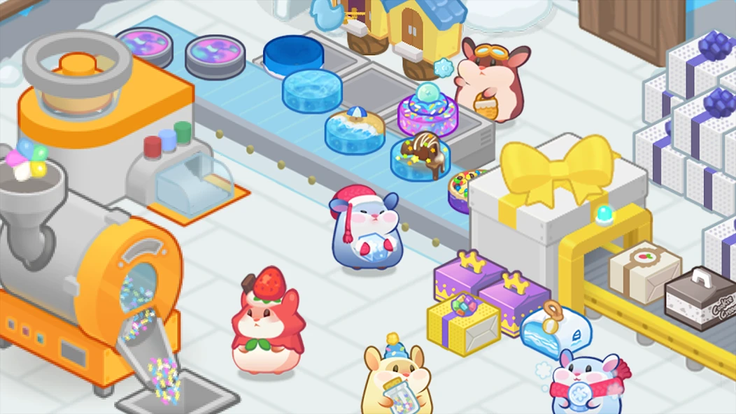 Hamster's Cake Factory - Idle Baking Manager screenshot 2