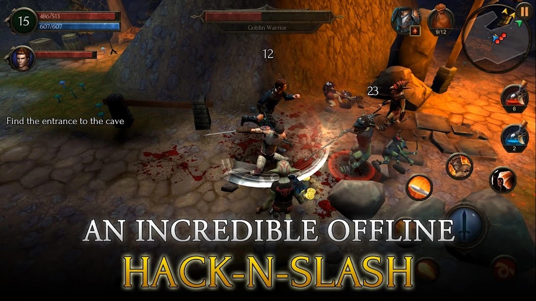 Arcane Quest Legends - Offline RPG screenshot 1