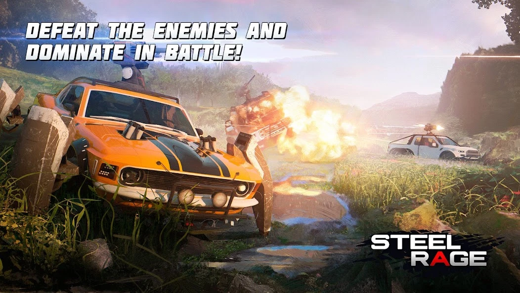 Steel Rage: Mech Cars PvP War, Twisted Battle 2021 screenshot 2