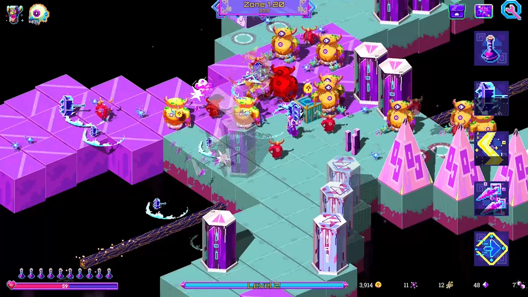 Neon Spellstorm APK screenshot 1