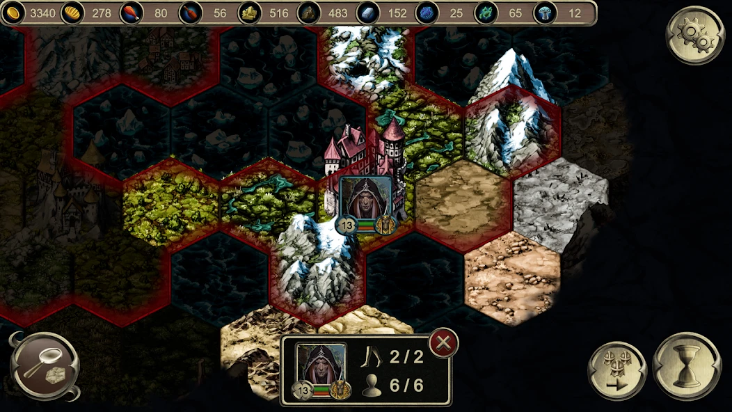 Grim wanderings 2: Strategic turn-based rpg screenshot 2