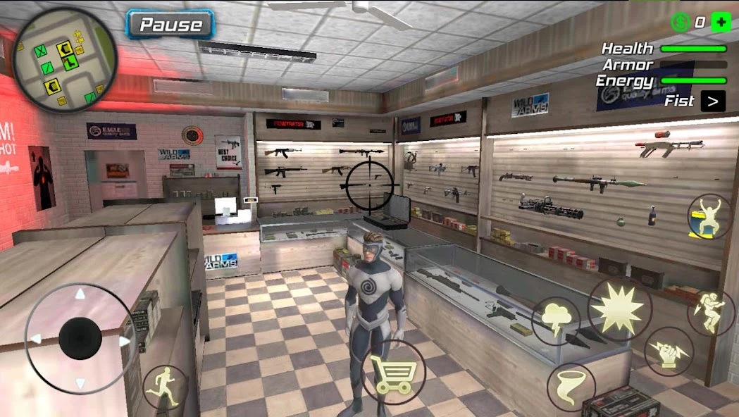 Hurricane Superhero : Wind Tornado Vegas Mafia screenshot 3