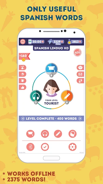 Spanish for Beginners: LinDuo HD screenshot 2