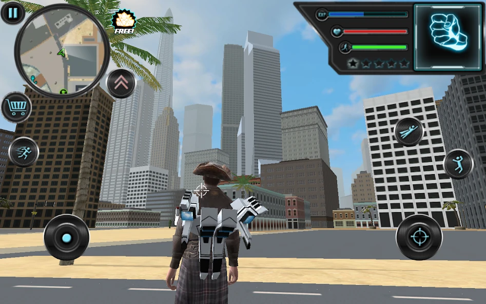 Jetpack Hero Miami Crime screenshot 1