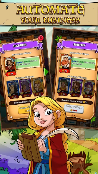 Royal Idle: Medieval Quest screenshot 4