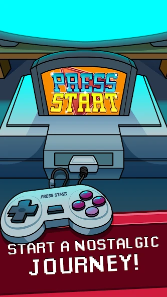 Press Start - Game Nostalgia Clicker screenshot 1