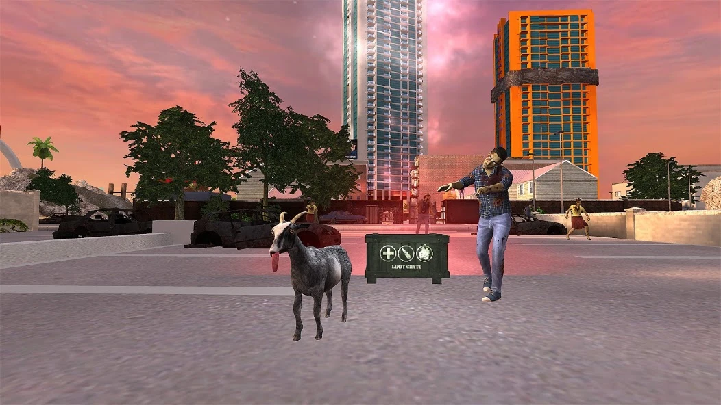 Goat Simulator GoatZ APK screenshot 5