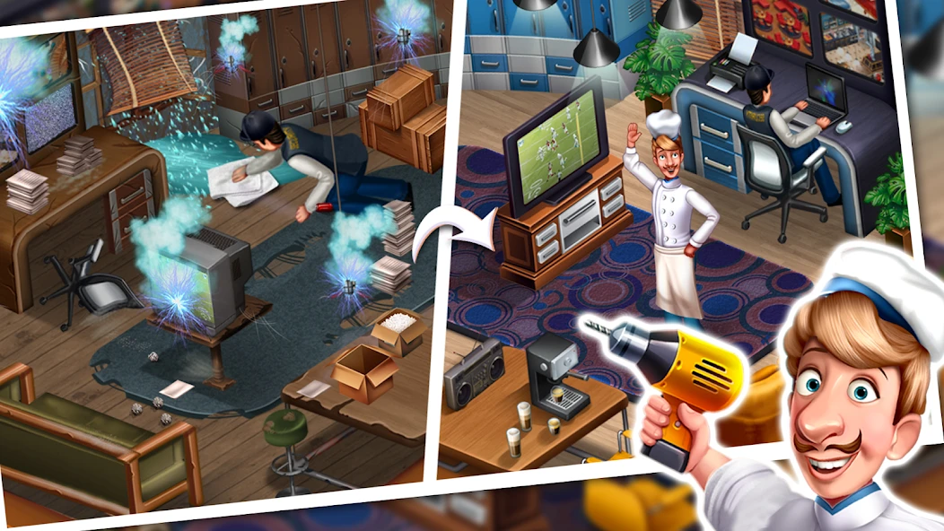 Cooking Team - Chef's Roger Restaurant Games screenshot 5