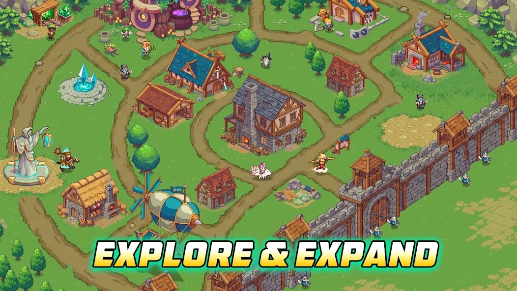 Guardian War: RPG Pixel Games APK screenshot 3
