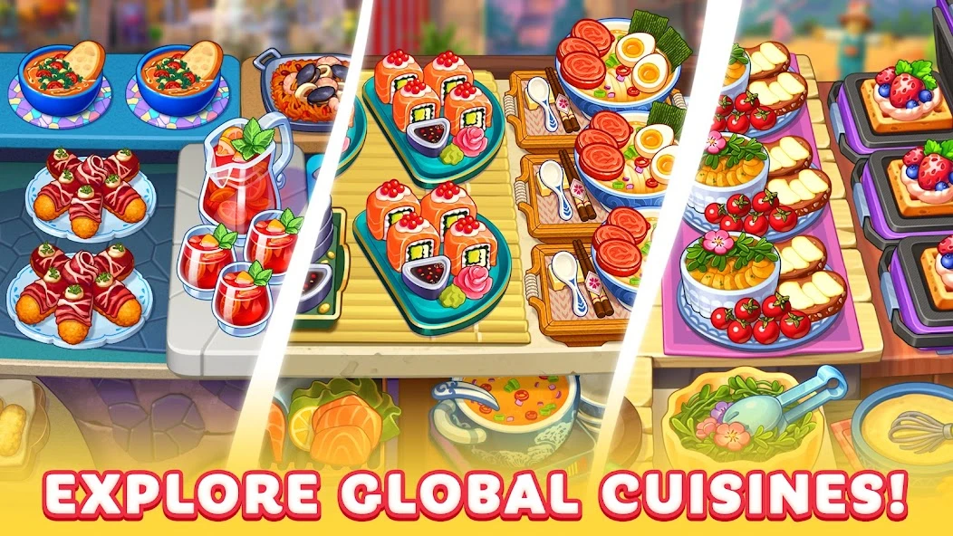 Chef & Friends: Cooking Game APK screenshot 2