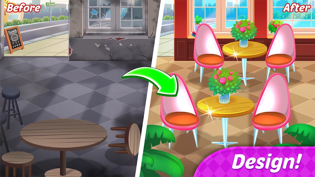Food Diary: Cooking City & Restaurant Games 2020 screenshot 4