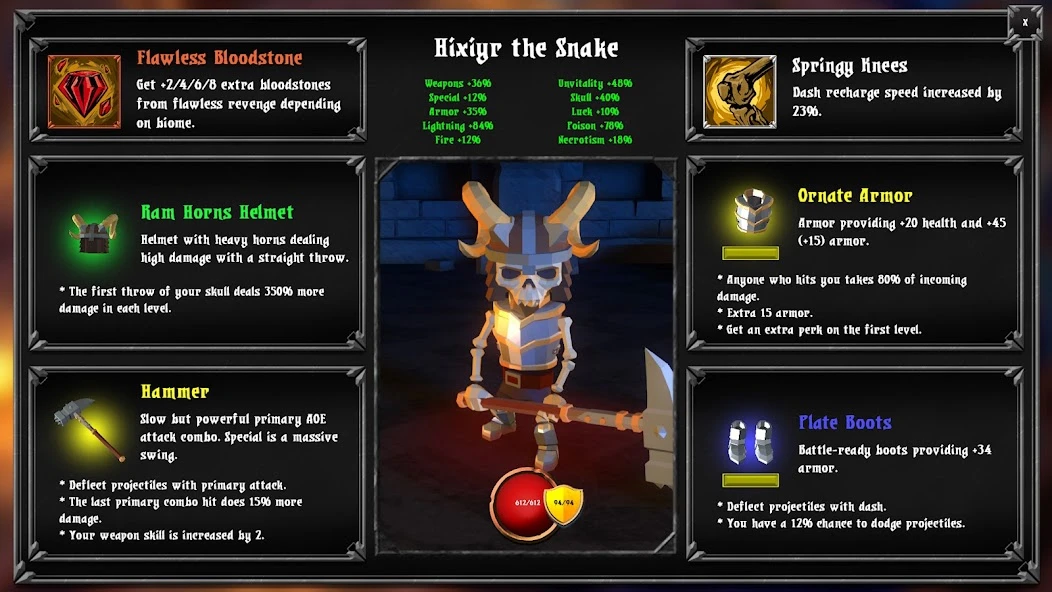 Skeletal Avenger screenshot 2