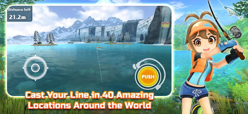 Crunchyroll: Fishing Star WT screenshot 4
