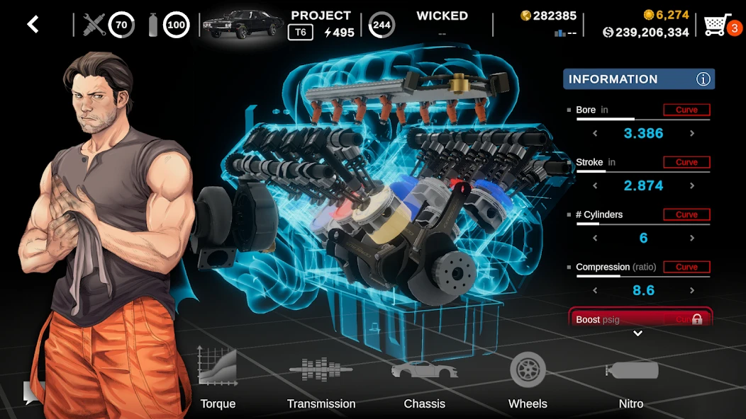 Street Drag 2 screenshot 4