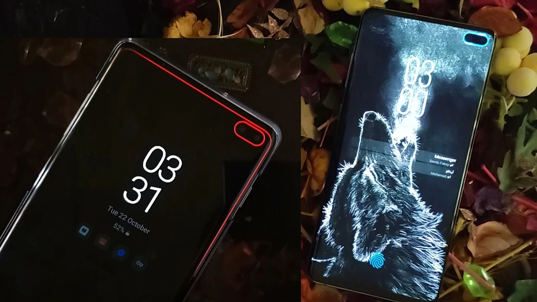 Always On Edge – LED light & AOD & Wallpapers APK screenshot 2