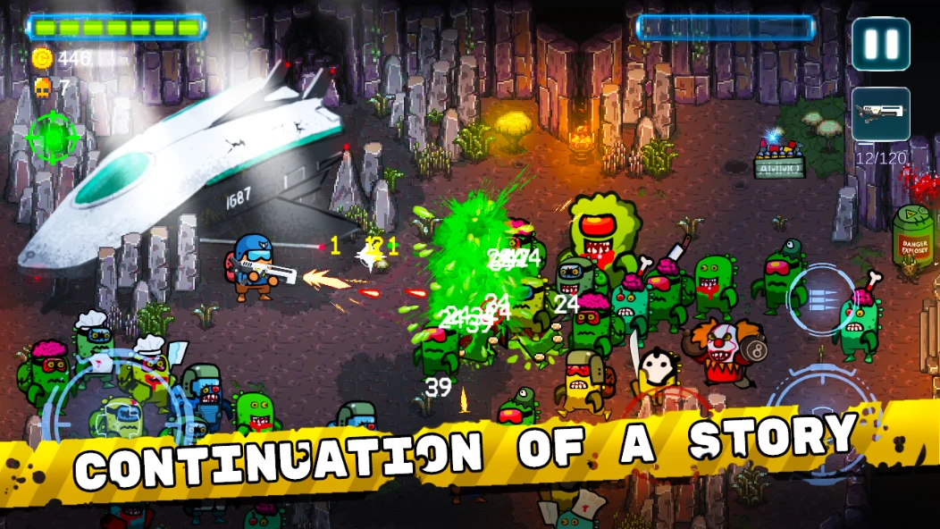 Zombie In Space screenshot 2