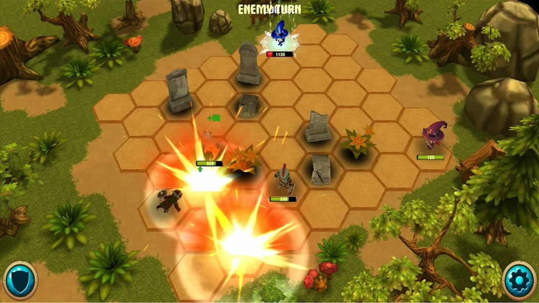 Kings Hero 2: Turn Based RPG screenshot 1