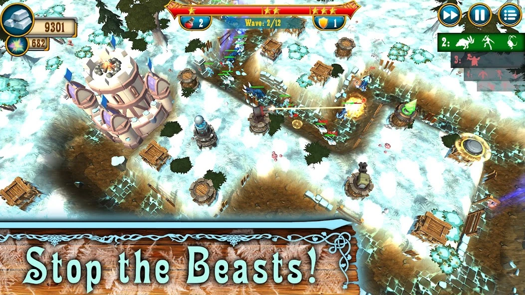 Fantasy Realm TD: Tower Defense Game screenshot 2