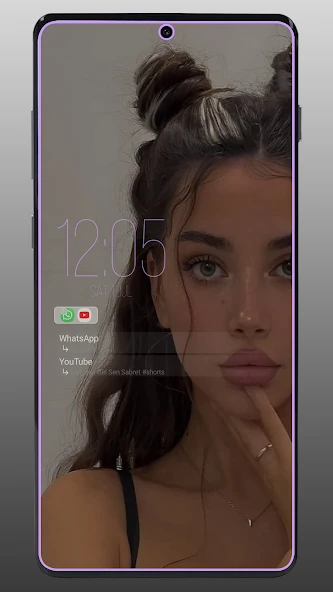 Always On Edge – LED light & AOD & Wallpapers APK screenshot 1