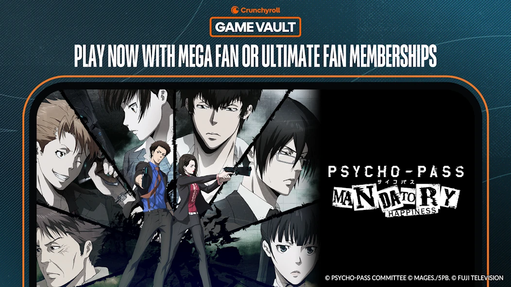 Crunchyroll: PSYCHO-PASS screenshot 1