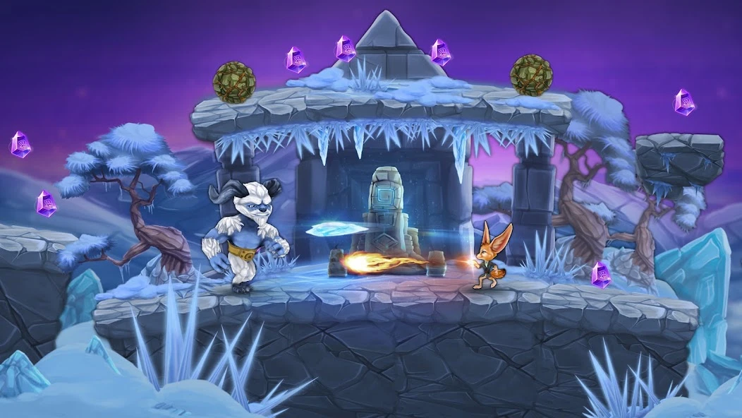 Fin & Ancient Mystery: platformer adventure screenshot 3