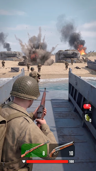 Shoot Out WW2: Gun Shooting APK screenshot 1