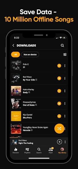 Audiomack: Download New Music Offline Free APK screenshot 2