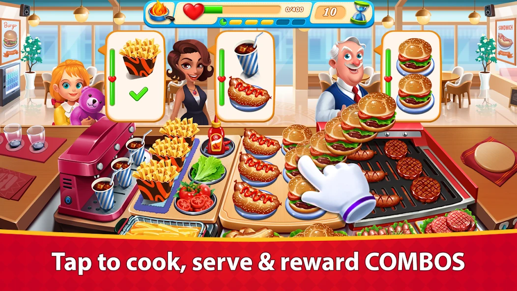 Cooking Marina – cooking games APK screenshot 3