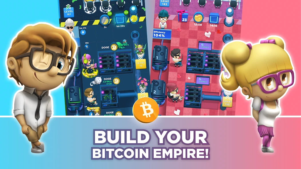 Crypto Idle Miner - Bitcoin Tycoon screenshot 2