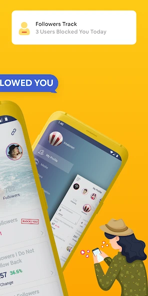 Followers & Likes Tracker for Instagram – Repost APK screenshot 2