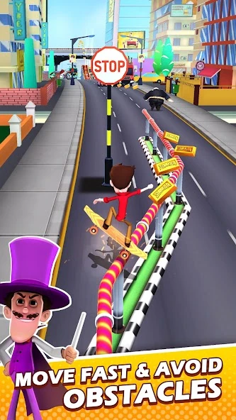 Smaashhing Simmba - Skateboard Rush screenshot 3