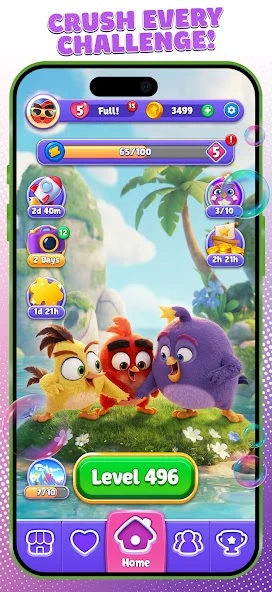 Angry Birds Dream Blast APK screenshot 3