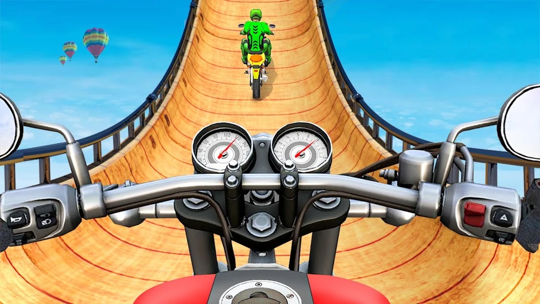 Tricky Bike Trail Stunt screenshot 1